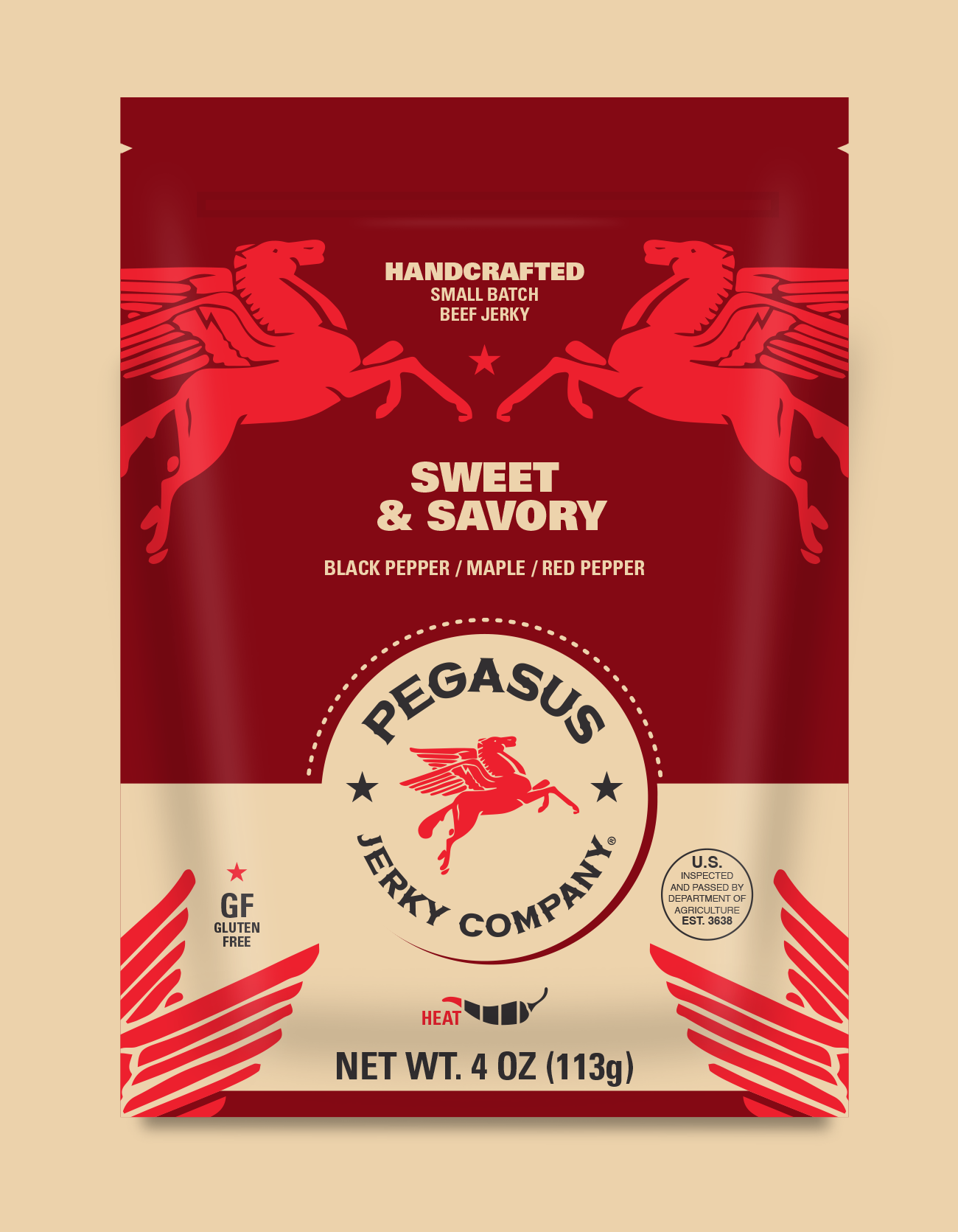 Sweet & Savory Beef Jerky 4oz
