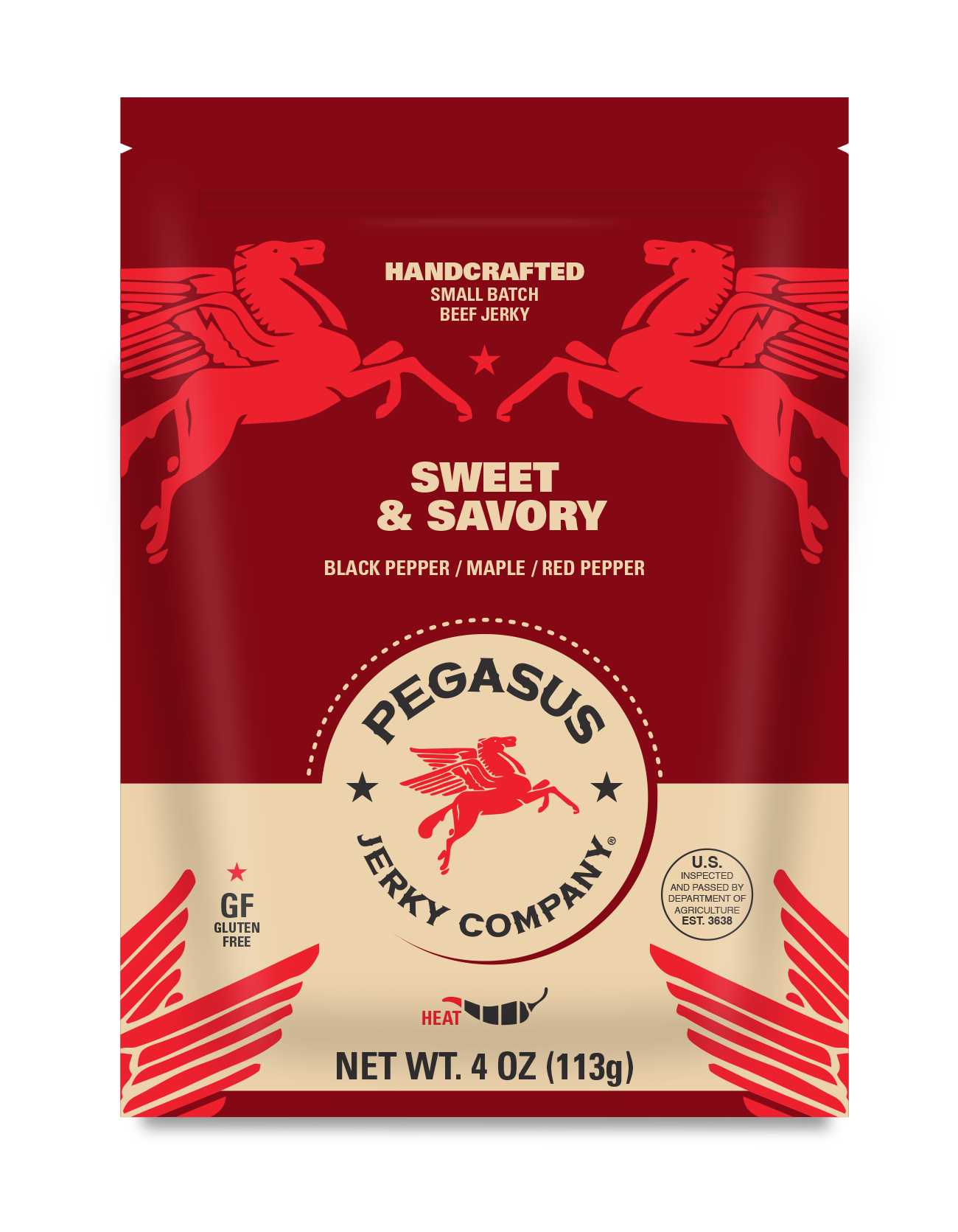 Sweet & Savory Beef Jerky 4oz Monthly Subscription