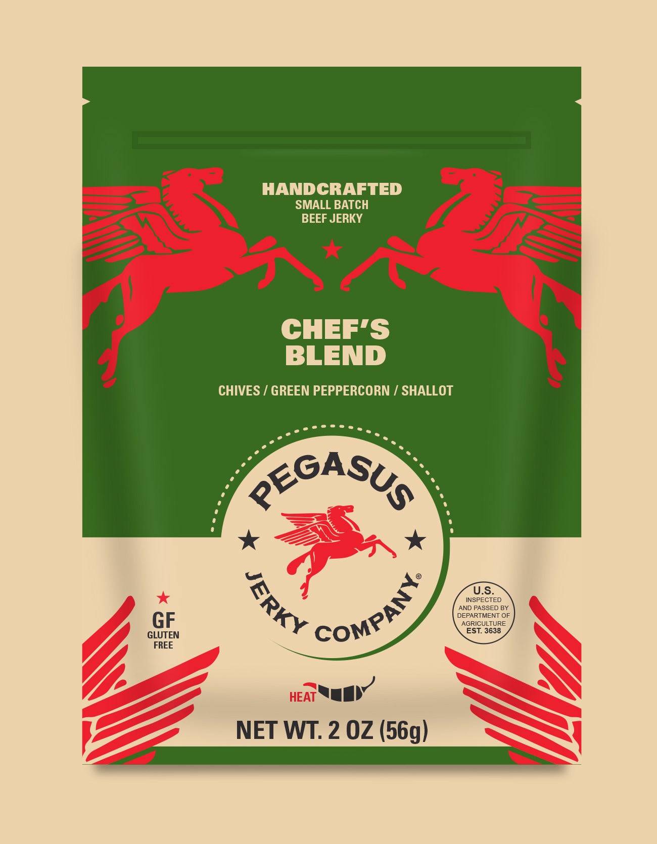 Chef's Blend Beef Jerky 2oz