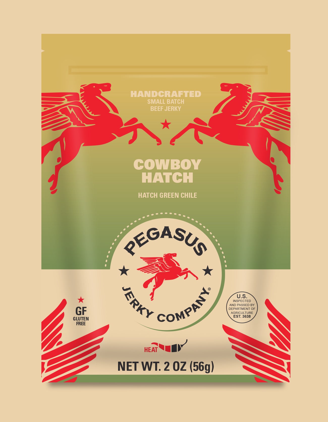Cowboy Hatch Beef Jerky 2oz