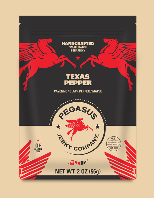 Texas Pepper Beef Jerky 2oz