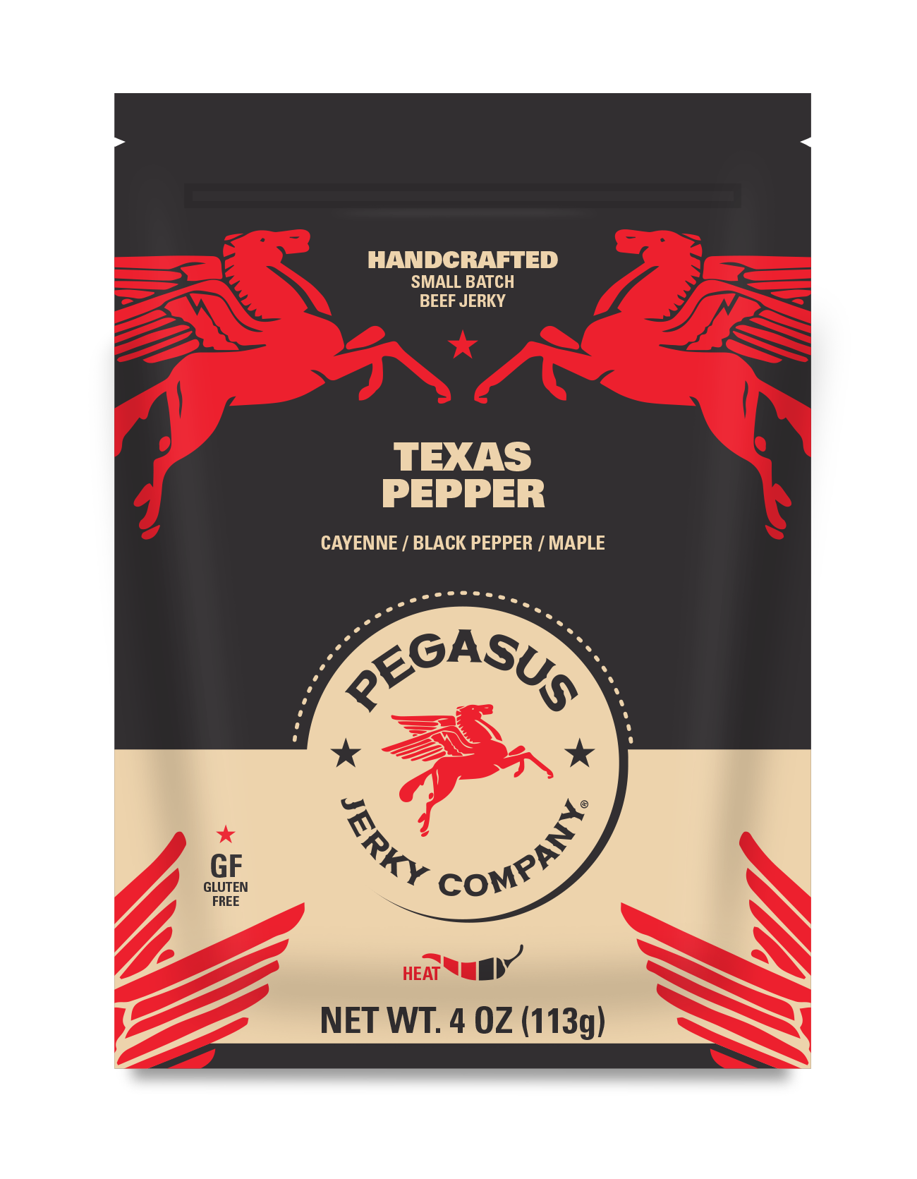 Texas Pepper Beef Jerky 4oz Monthly Subscription